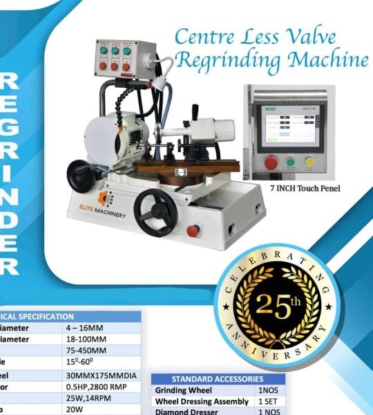 Automatic Centreless Valve Refacer Machine