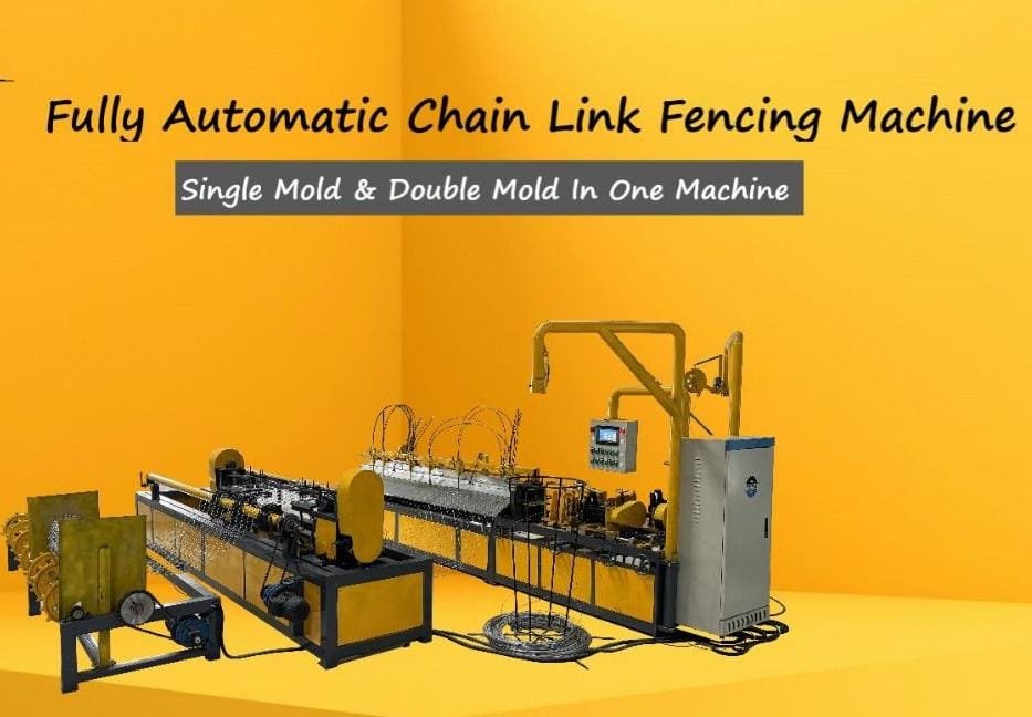 Chain Link Fencing Machine, Voltage : 240 V